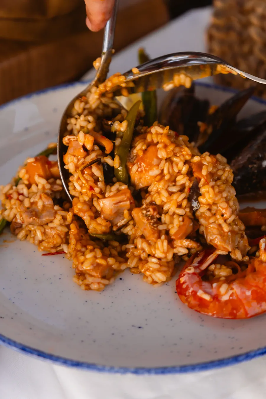Paella mixta